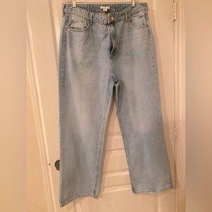 H&M Light Blue Denim Jeans size 18 (fits a size 12/14)